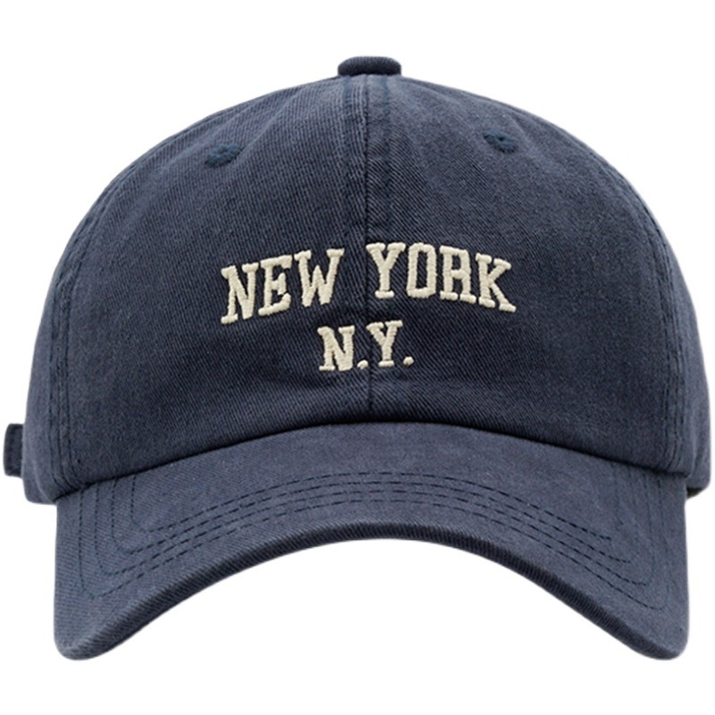 Topi Unisex Cap Hat Soft Material Bordir New York NY Baseball