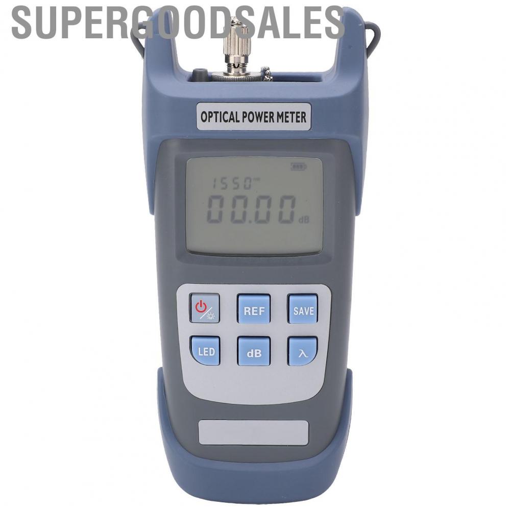 Supergoodsales Optical Fiber Power Meter Optic Cable Tester-50-+26dbm With  Light New