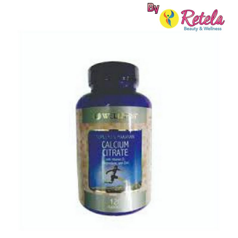 Wellness Calcium Citrate 1 Botol 120 Tablet