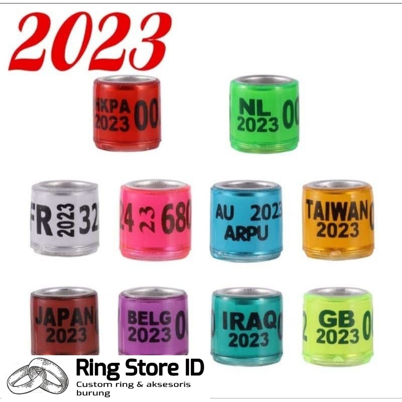 RING BURUNG MERPATI POS PIGEON IMPORT 2023