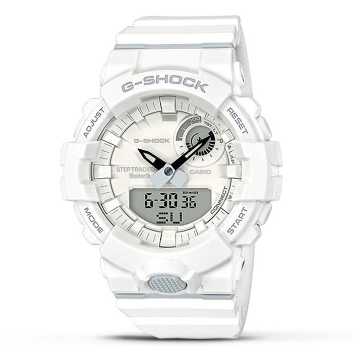 Original 100% Casio G-Shock GBA-800-7ADR Jam Tangan Pria Putih Garansi Resmi 2 Tahun