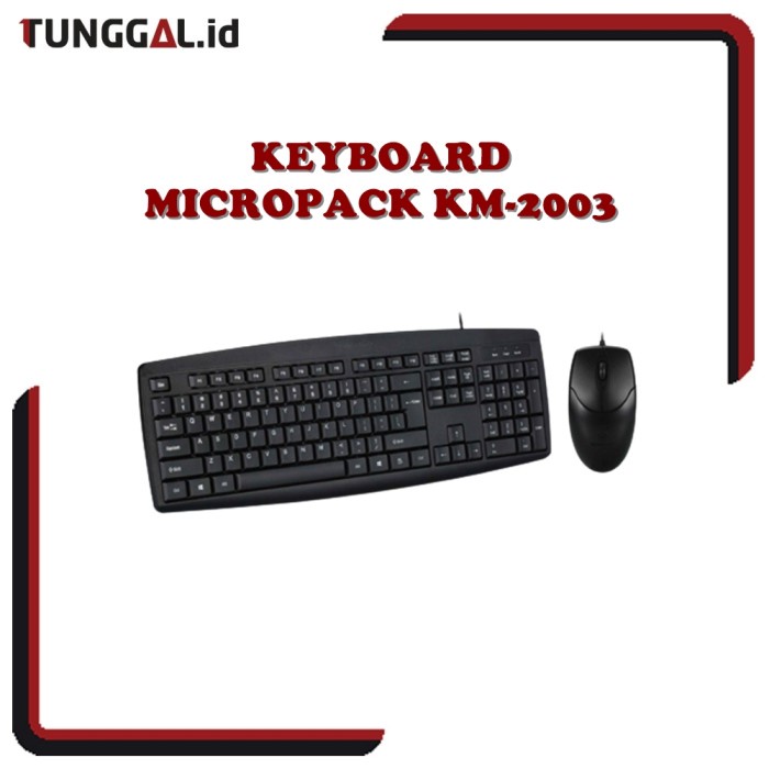 MICROPACK KEYBOARD MOUSE COMBO (KM-2003) KM-2003