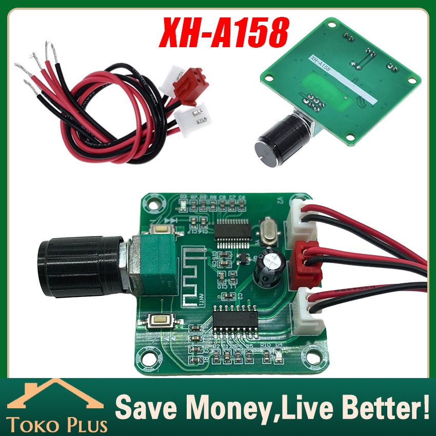 Amplifier Board Bluetooth Speaker 5.0 PAM8403 Papan Amplifier Bluetooth Class D Stereo Speaker wirel