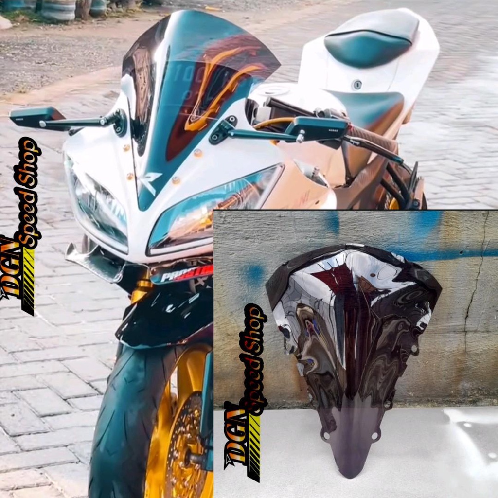 VISOR R 15 V2 MODEL SUPER JENONG WINDSHIELD R 15 V2 MODEL JENONG
