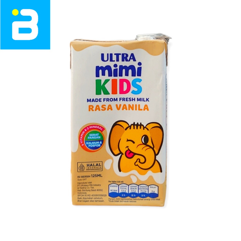 

Ultra Mimi Kids Rasa Vanilla 125 ML