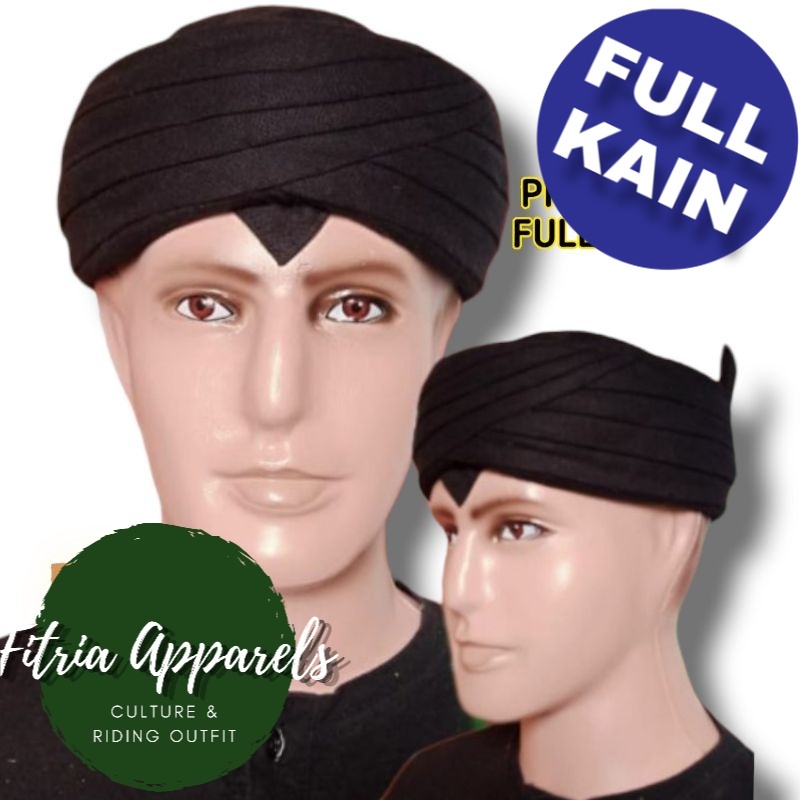 iket Jaya perkasa FULL KAIN praktis permanen siap pakai premium quality Premium - iket jaya Parakosa