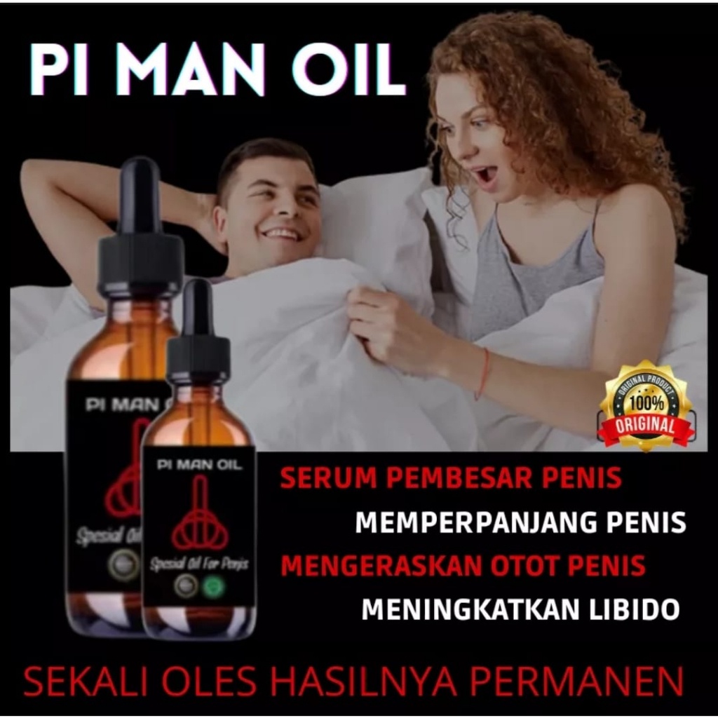 Serum Pii Man Oil Minyak Pembesar Mr P Pria Memperpanjang Mr P Dan Tahan Lama
