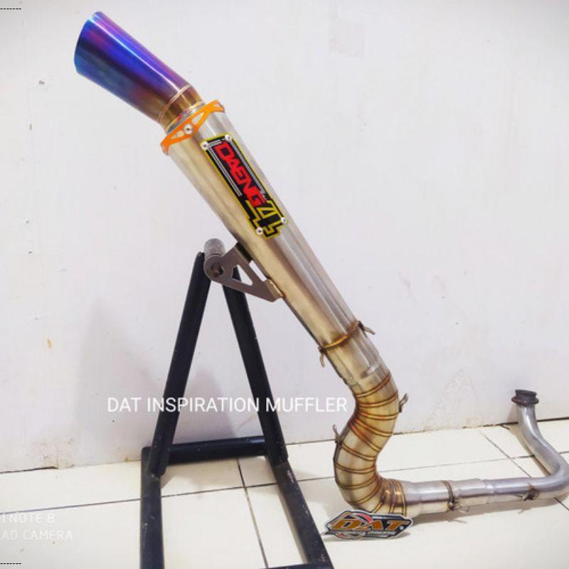 knalpot racing daeng sai4 cobra fullsistem pcx nmax aerox vario 150 vario 160 beat  ZX KNALPOT SAMLO