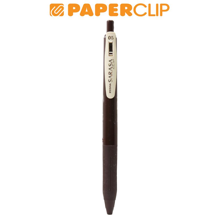 

BALLPOINT / PEN ZEBRA SARASA CLIP VINTAGE 05 BROWN GRAY
