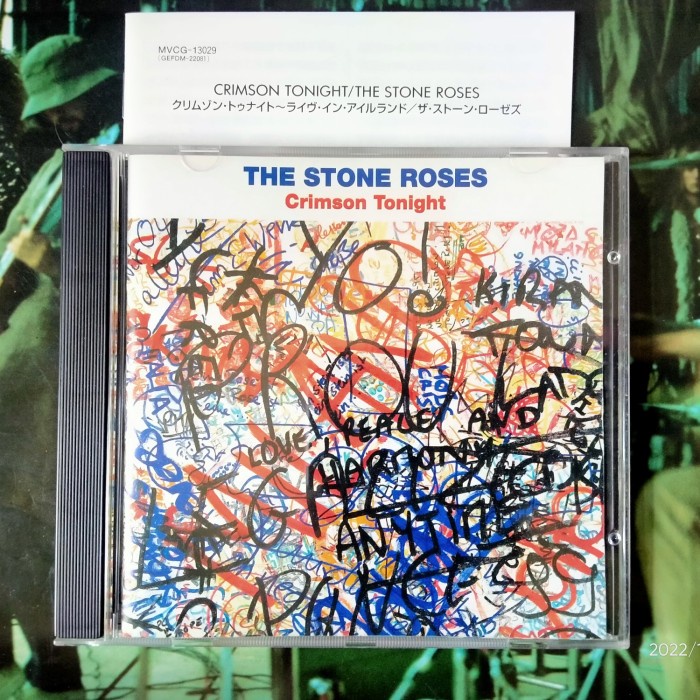 CD THE STONE ROSES CRIMSON TONIGHT JAPAN PRESS MVCG