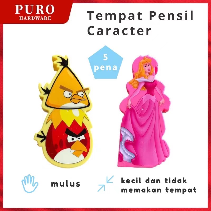 

Tempat Pensil / Kotak Pensil / Tempat Pensil Karakter / Tempat Pensil Angry Bird / Tempat Pensil Princes