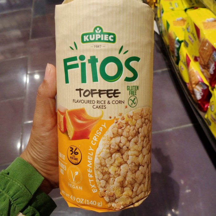 

Kupiec Fitos Toffee Rice & Corn Cakes 140gr