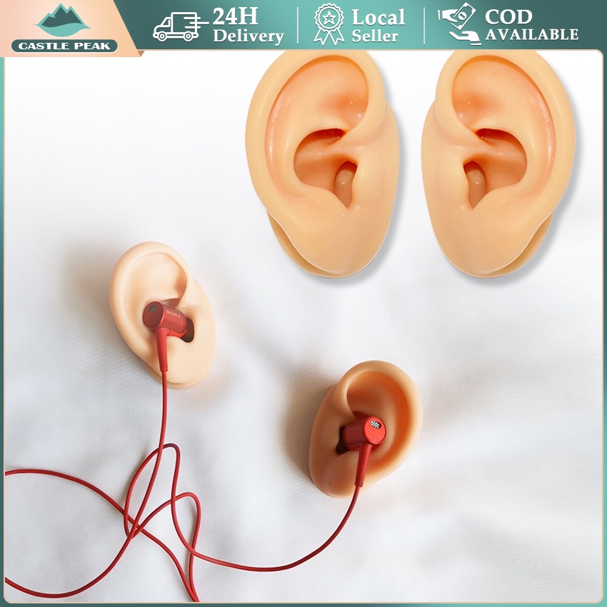 

Model Telinga Manusia Palsu Bahan Silikon Untuk Display Earphone Alat Bantu Mengajar Model Telinga Manusia 1: 1 Bahan Silikon