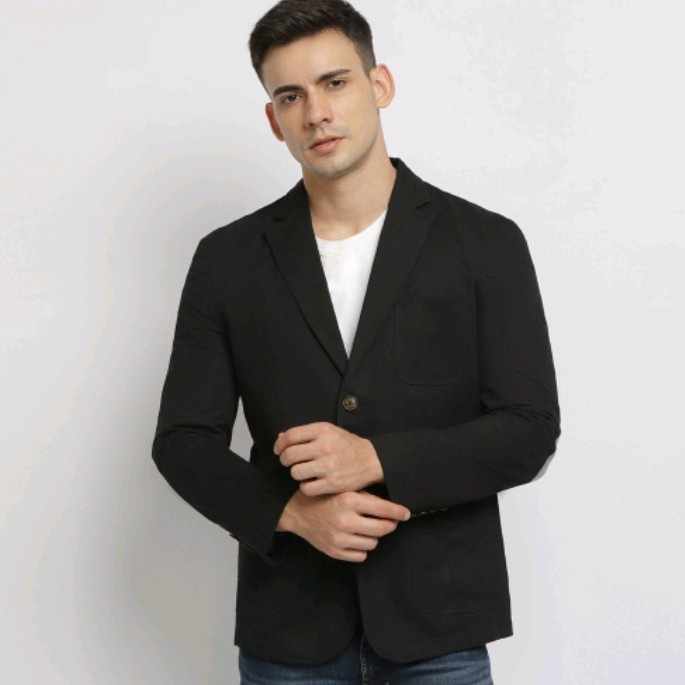 blazer casual pria/jas blazer pria/blazer slim fit