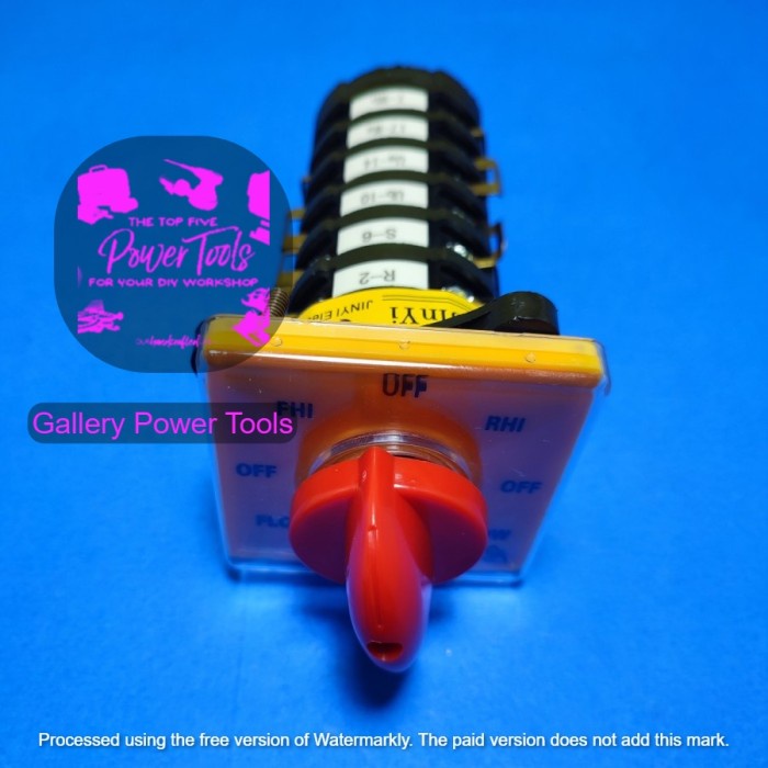 Cam Switch (Selector Switch Saklar Mesin Milling)