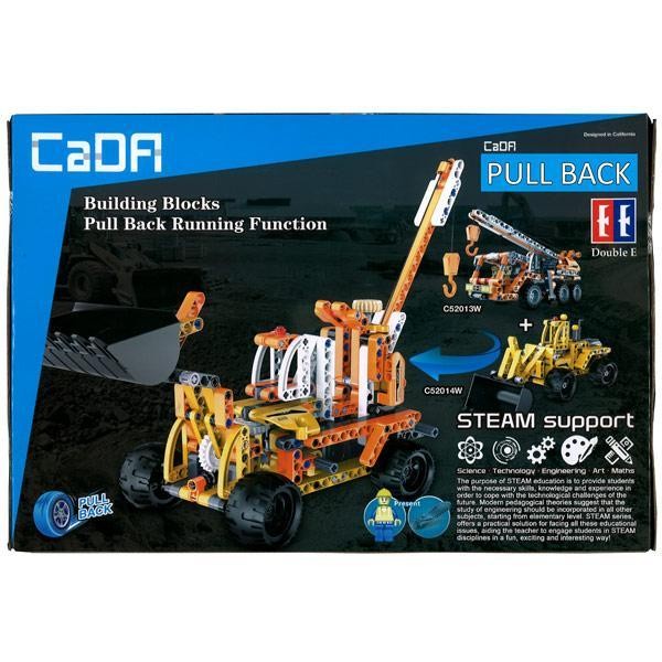 Double E CADA C52013W Engineering Crane Return Building Blocks