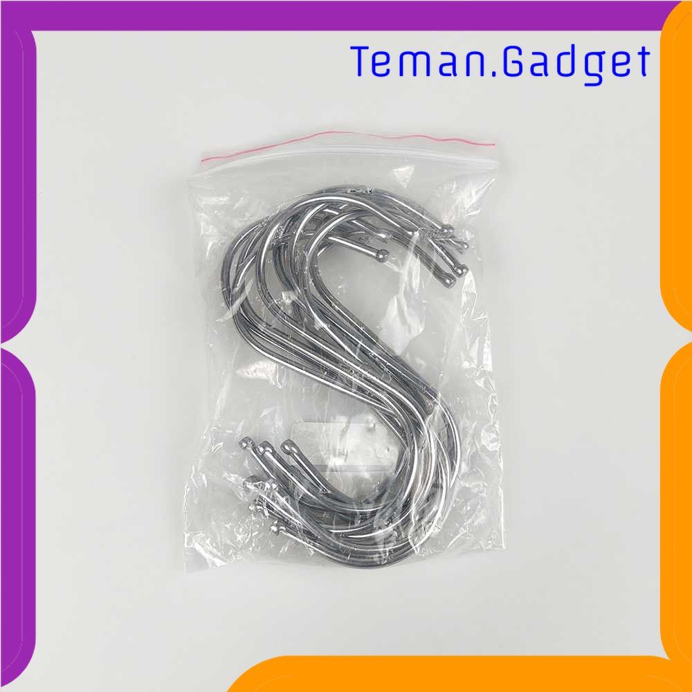 TG - ART Hanger Gantungan S Type Hook Stainless Steel 10 PCS - M127