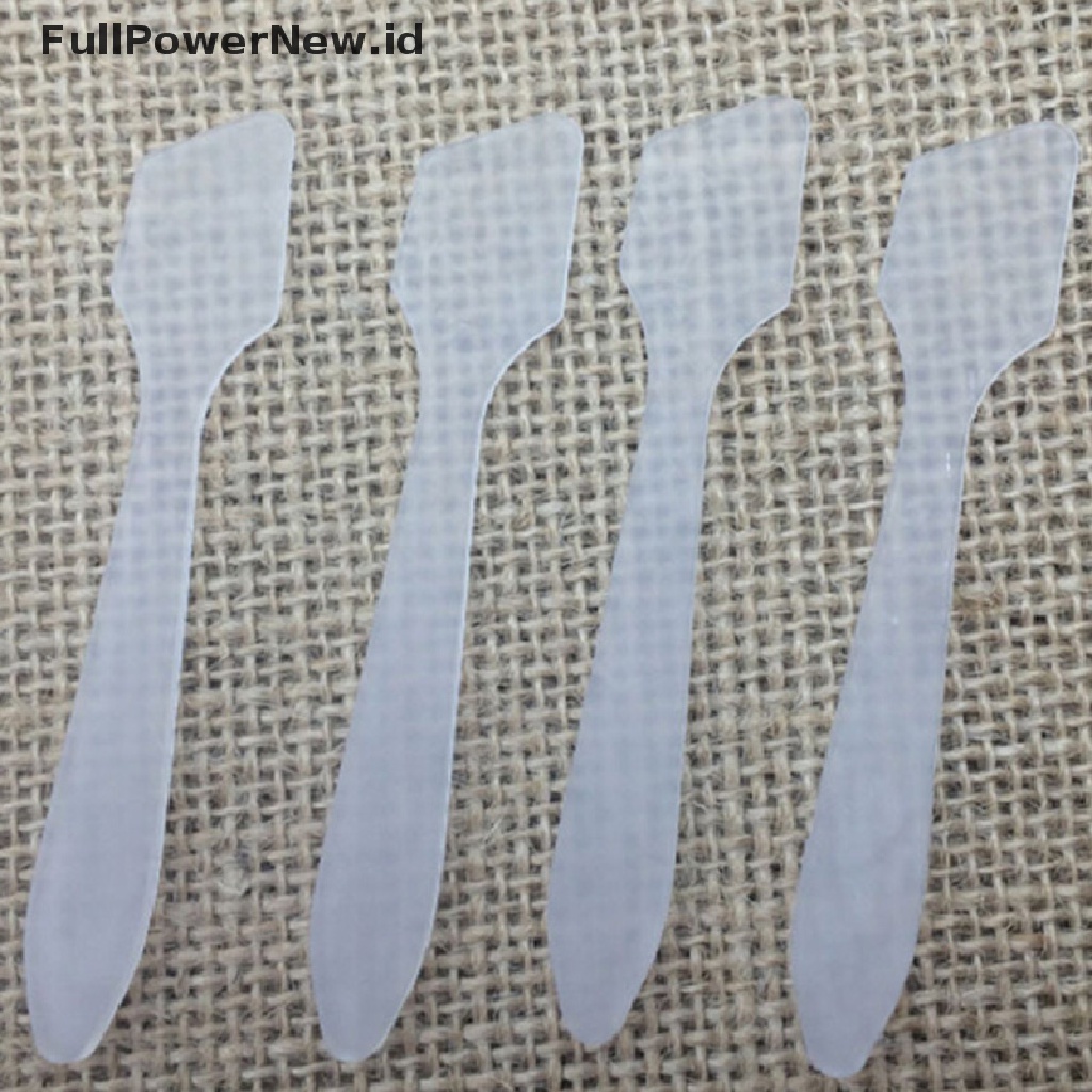 Power Sendok Plastik Untuk Cream Mixing Spatula Spoon Stick Makeup DIY Tools Aksesoris ID