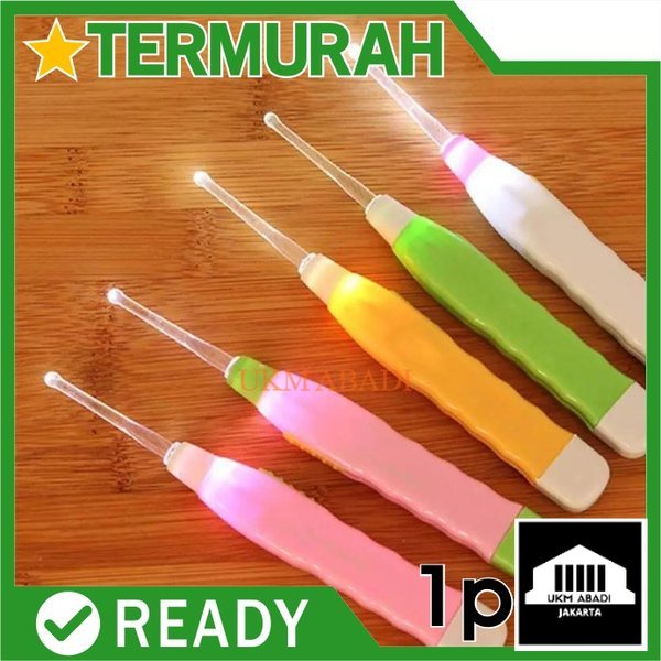 Korek Kuping Lampu Senter LED Earpick Anak Pembersih Telinga 1 Pcs 113