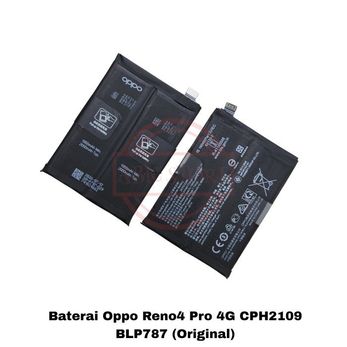 BATERAI BATTERY OPPO RENO4 PRO / RENO 4 PRO 4G CPH2109 BLP787