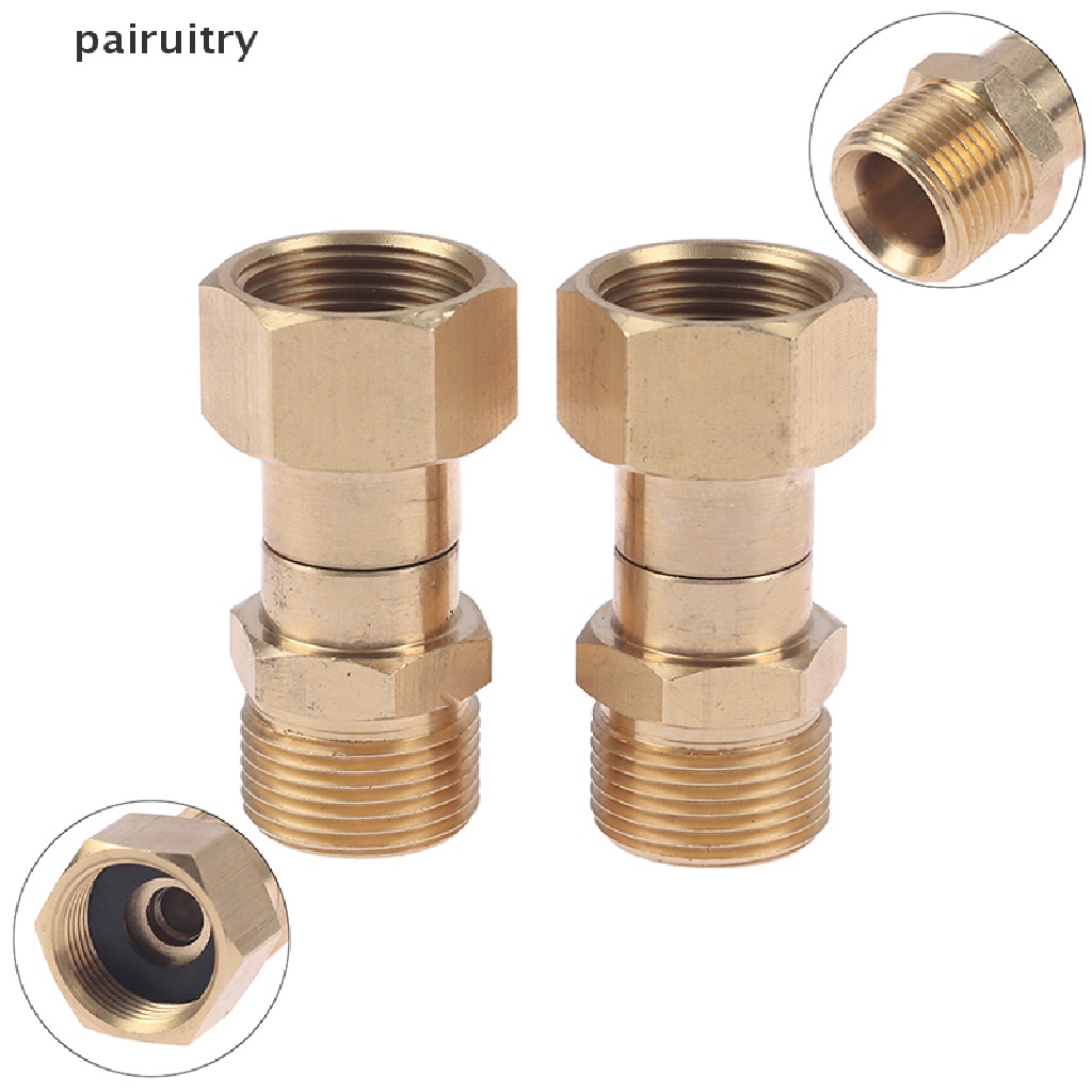 Prt Kuningan High Pressure Washer Swivel Joint Connector Selang Fitg M22 Konektor PRT