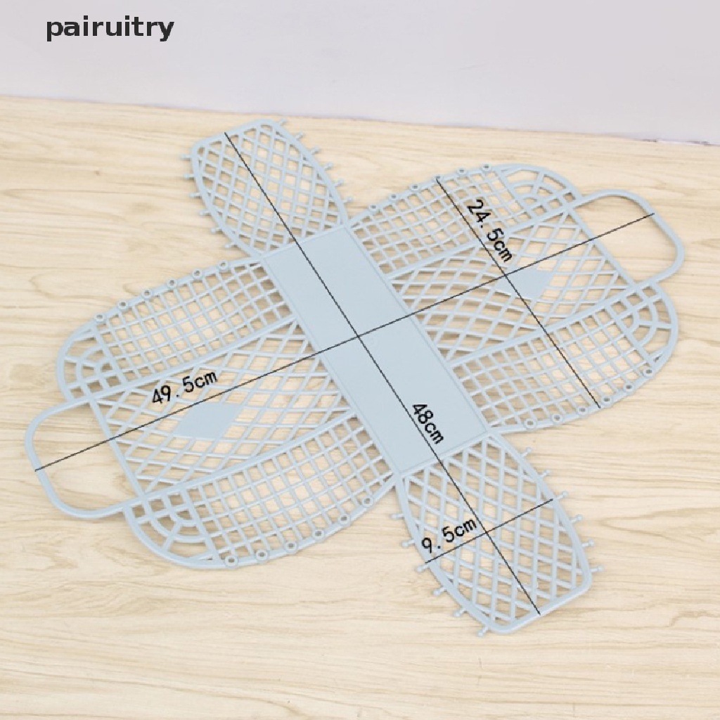 Prt Detachable Shower Basket Keranjang Mandi Plastik Kamar Mandi Berongga Cuci Keranjang Penyimpanan PRT