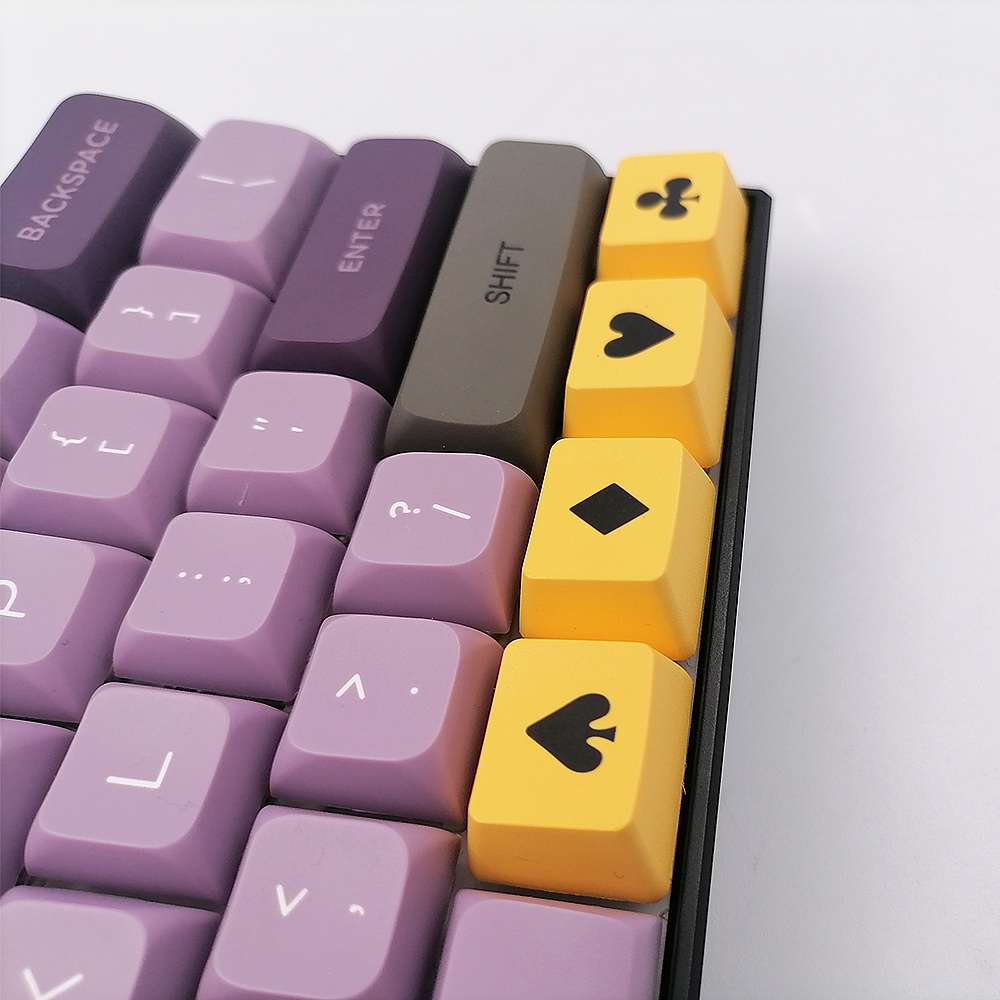 Pbt Poker Keycap Profil OEM Untuk Keyboard Mekanik CherryMx Gateron Kailh Switch