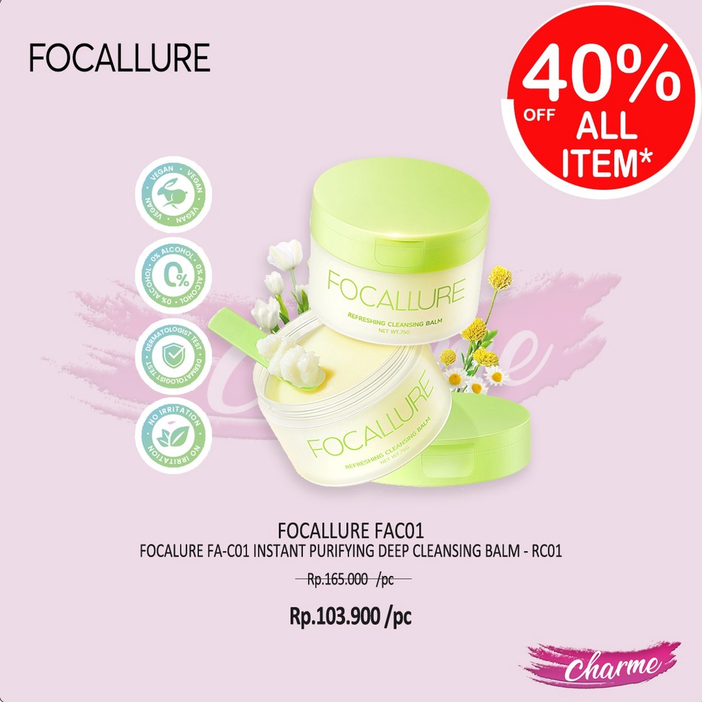 (READY &amp; ORI) Focallure Instant Purifying Deep Cleansing Balm FA-C01