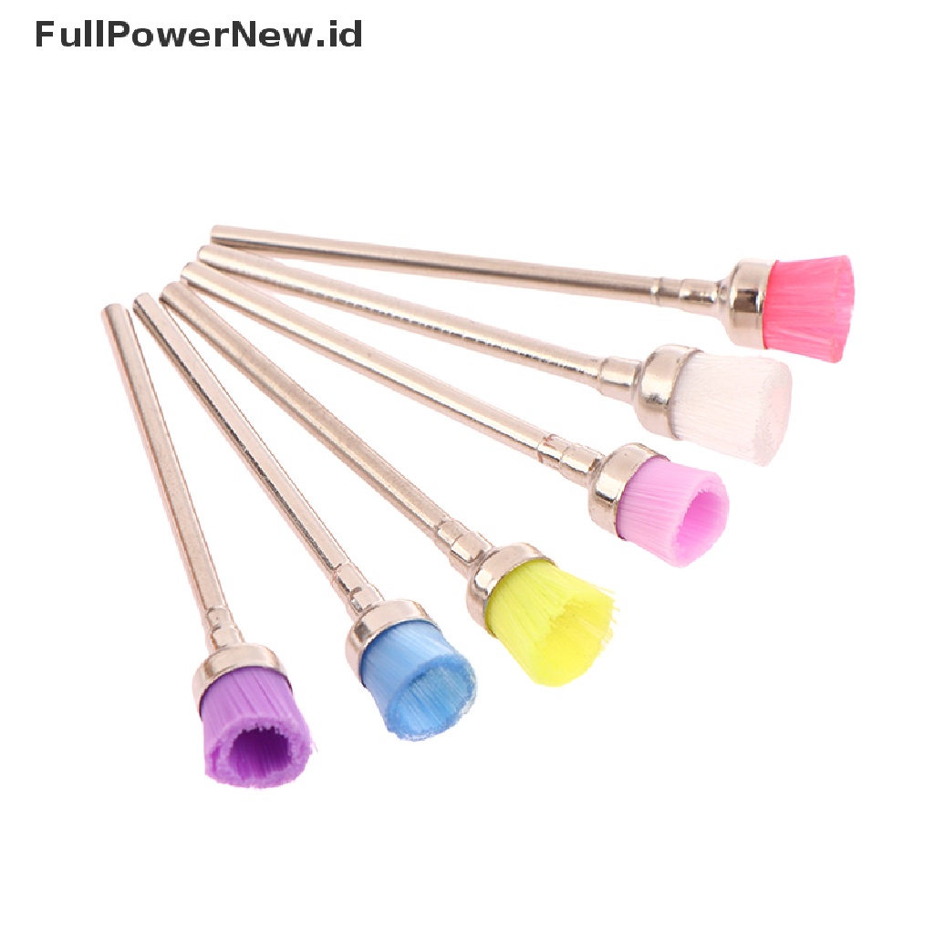 Power 1PC Sikat Bor Kuku 2.35mm Mesin Kikir Nail Art Drill Bit Alat Pembersih ID