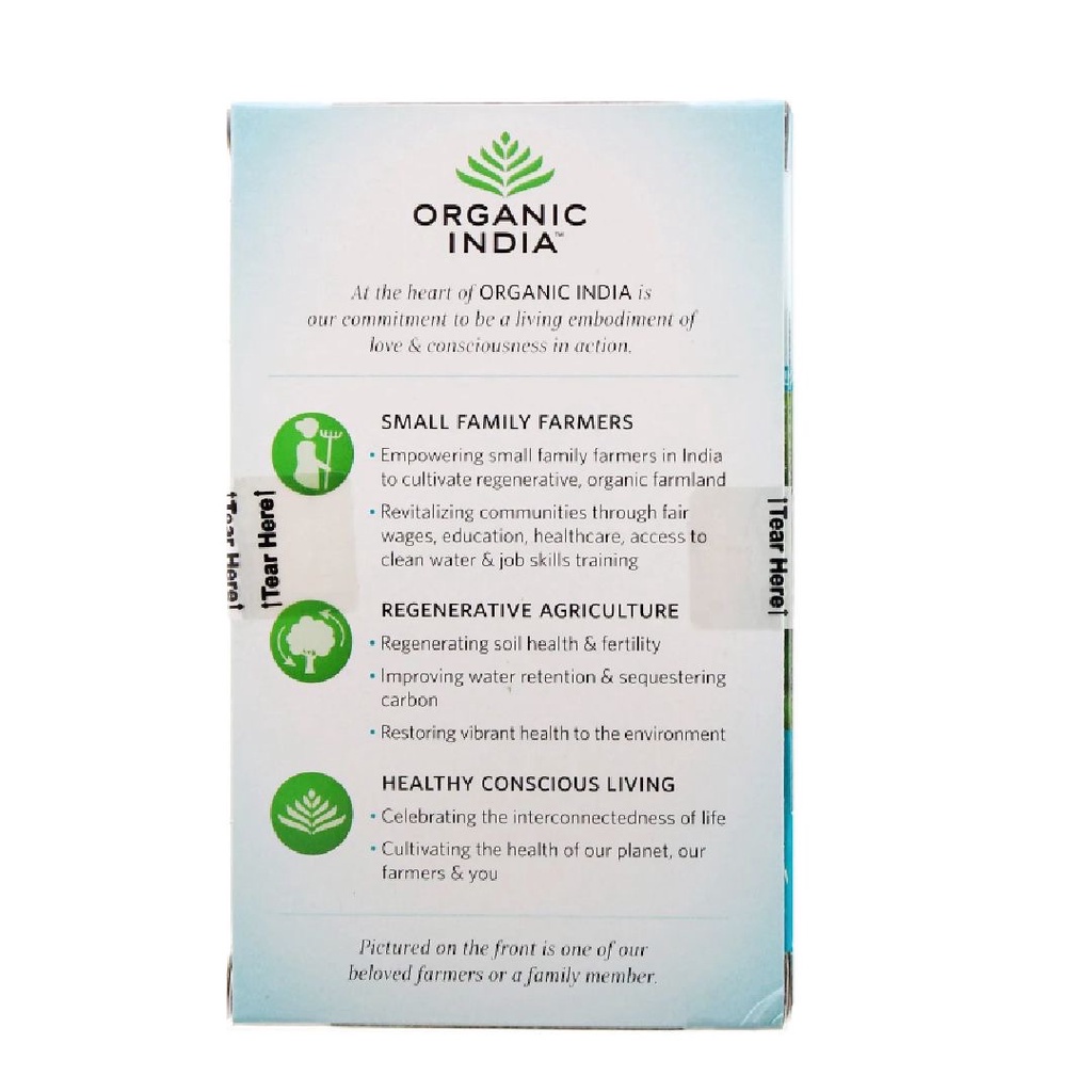 Organic India Tulsi Cleanse Stress Relief &amp; Detox Tea 18s x 1.6g