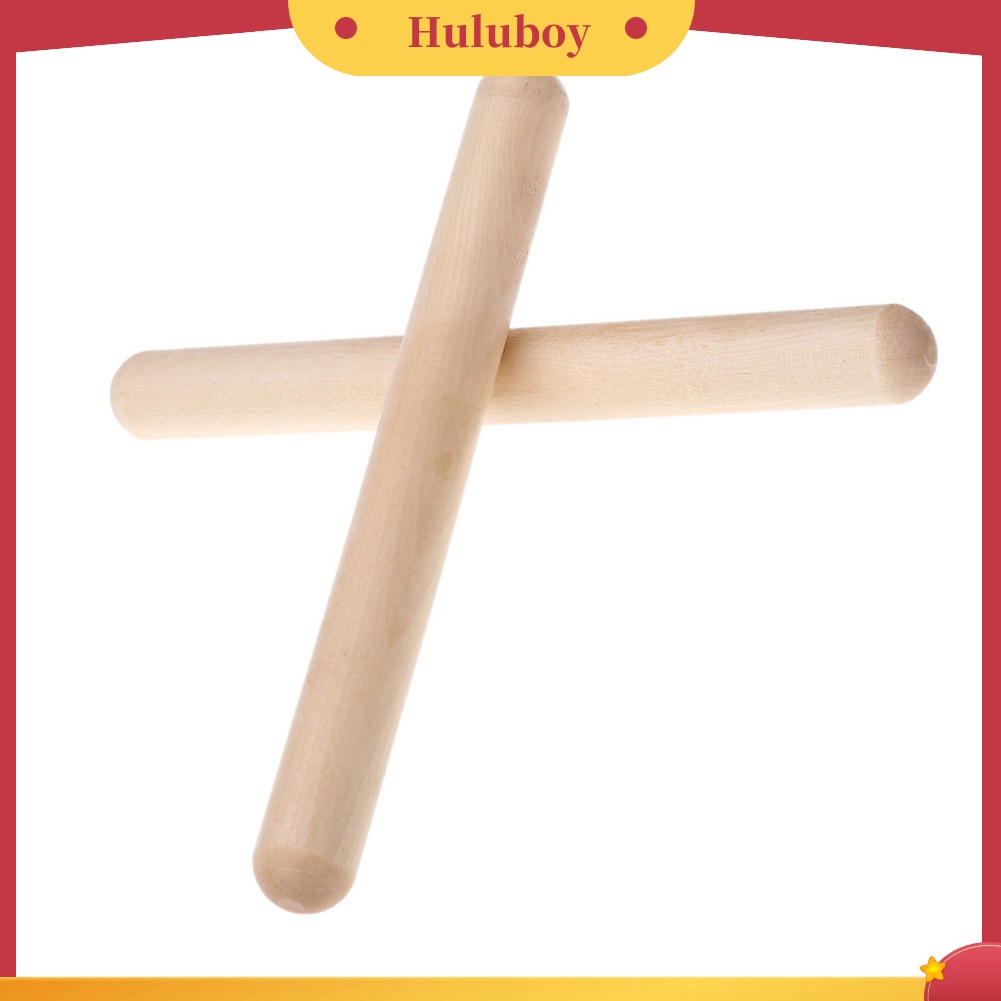 {In Stock} 1pasang Stik Irama Kepala Bulat Bahan Kayu Untuk Instrumen Perkusi Mainan Musik Anak-Anak