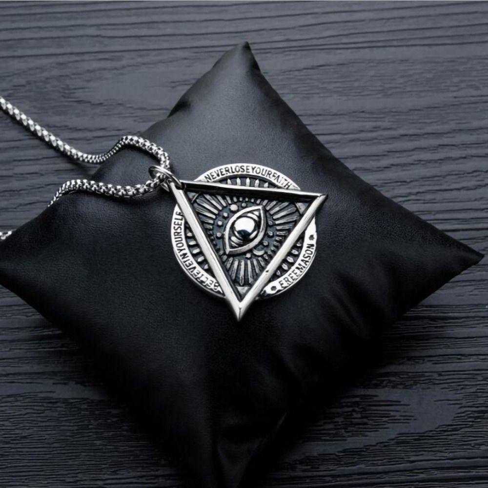 Needway Pria Kalung Fashion Keren Rantai Klavikula Hadiah Ulang Tahun Hip-hop Niche Desain Rantai Sweater Sederhana