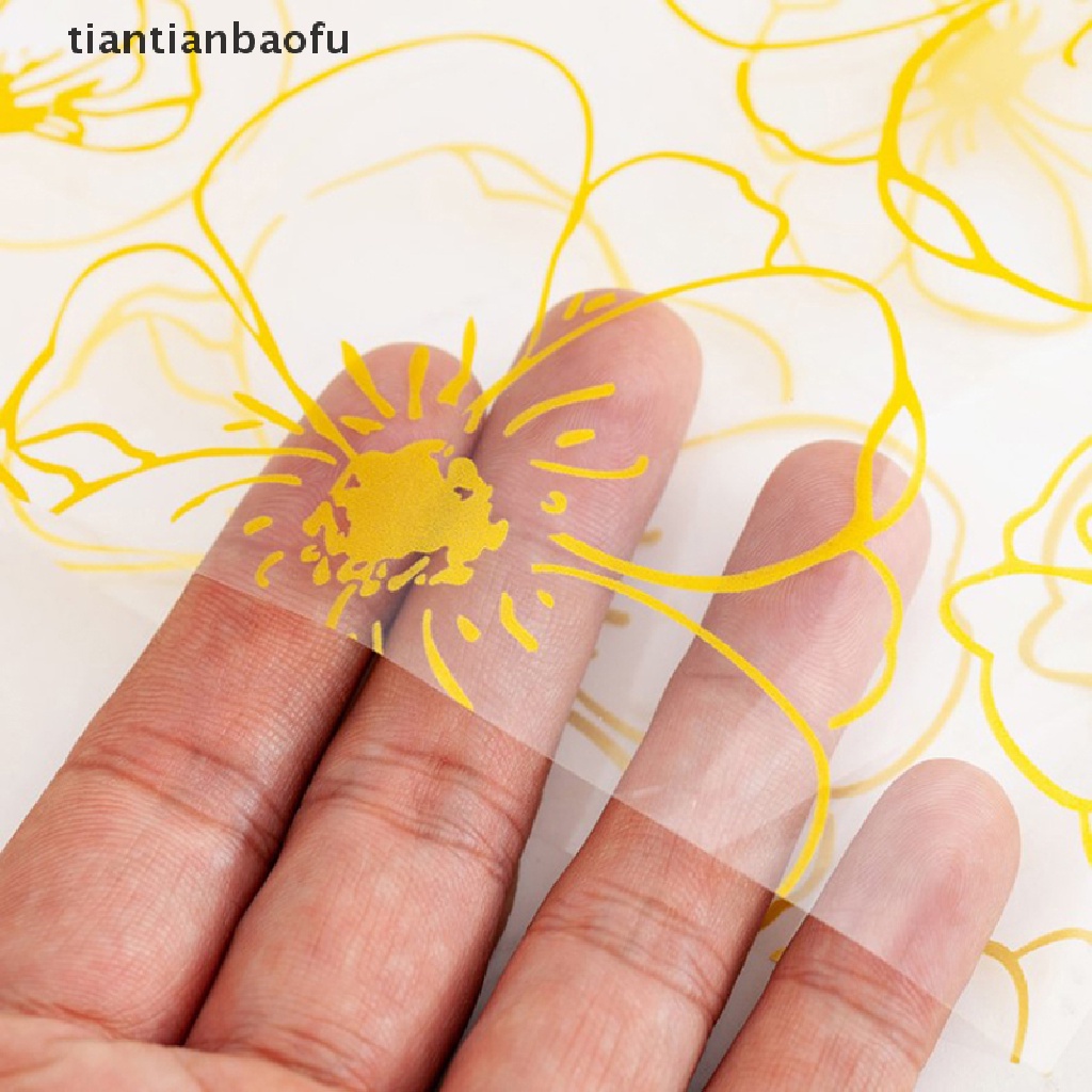 [tiantianbaofu] 100pcs Kantong Plastik Opp Bening Untuk Permen Lolipop Kue Kering Paket Bags Gift Bags Butik