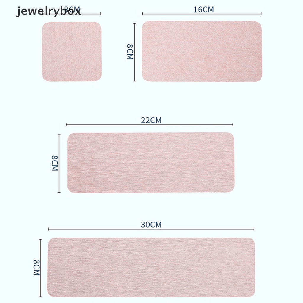 [jewelrybox] Home Diatomite Mat Alas Penyerap Air Tahan Panas Coaster Diatomaceous Earth Kitchen Sink Faucet Mat Non Slip Cepat Kering Butik