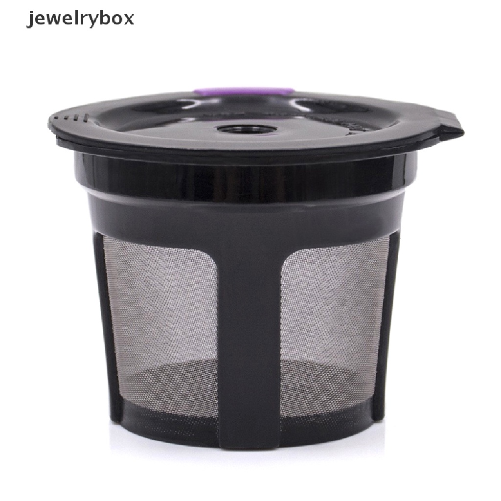 [jewelrybox] Reusable Coffee K cup Filter Basket K Carafe Kopi Kapsul Dripper Compatible Butik