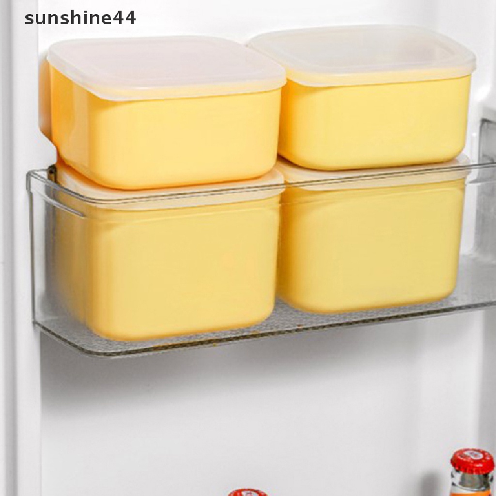 Sunshine Butter Cheese Kotak Penyimpanan Portable Buah Sayur Fresh-keeping Organizer Box ID