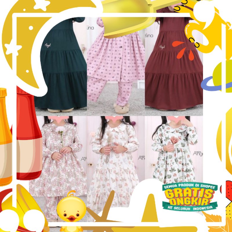 Little Bella Diana Sarah Zahra Dress Ariel Pajamas Atelier Angelina/ Trendy 3in1