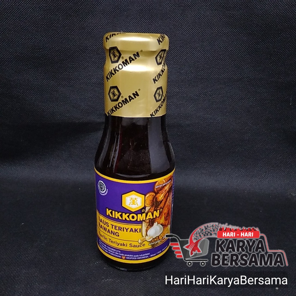 

KIKKOMAN GARLIC TERIYAKI SAUCE BOTOL 300GR