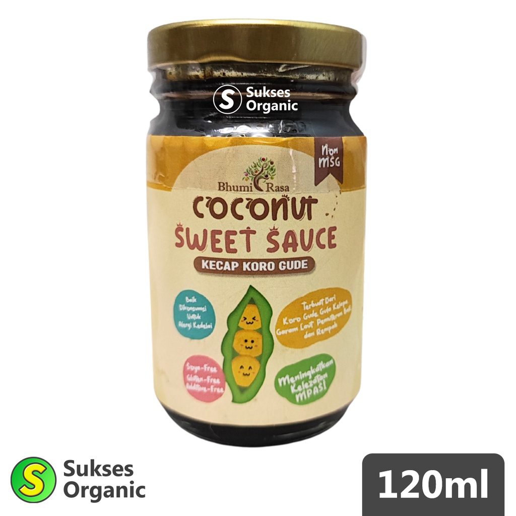 

Kecap MANIS KORO GUDE JAR MPASI Bhumi Rasa 120ml
