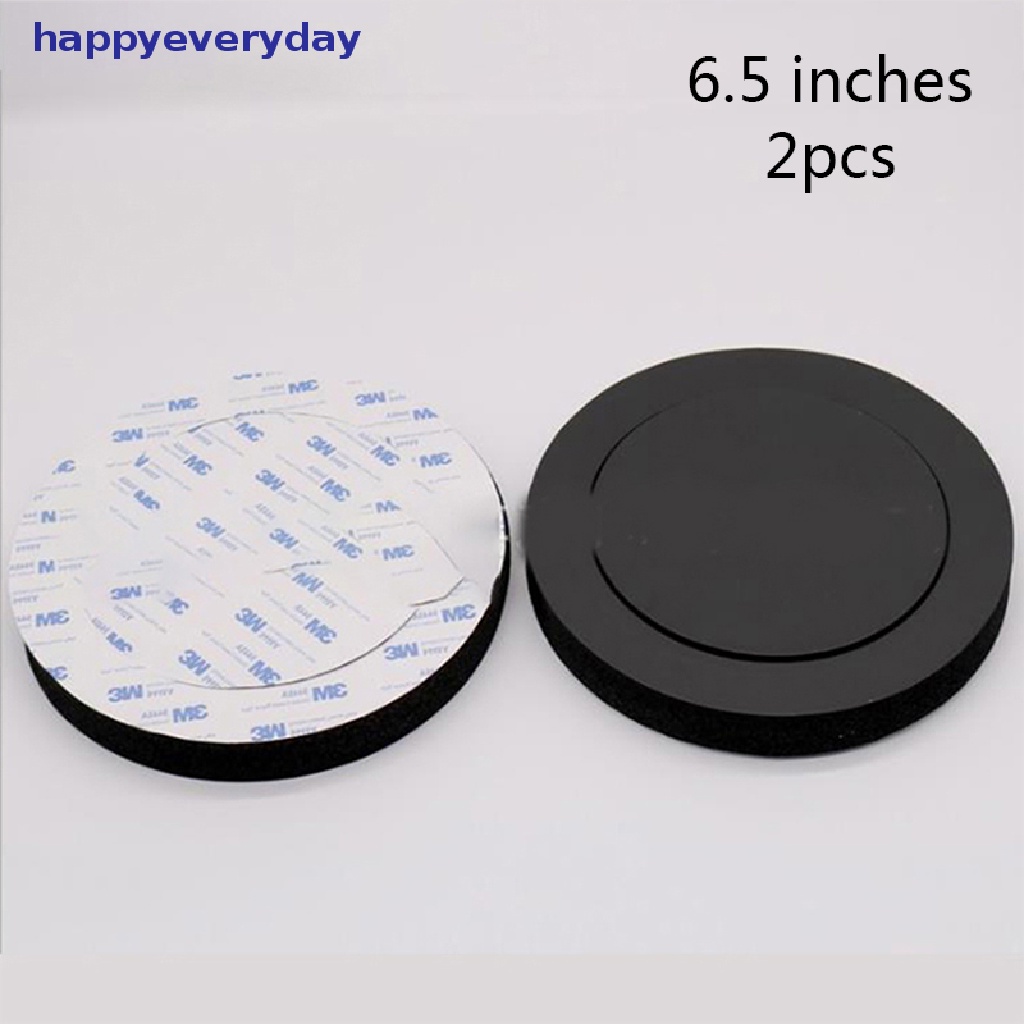 [happy] 2pc 6.5 Inch Speaker Mobil Ring Bass Speaker Suara Self Adhesive Isolasi Ring [ID]