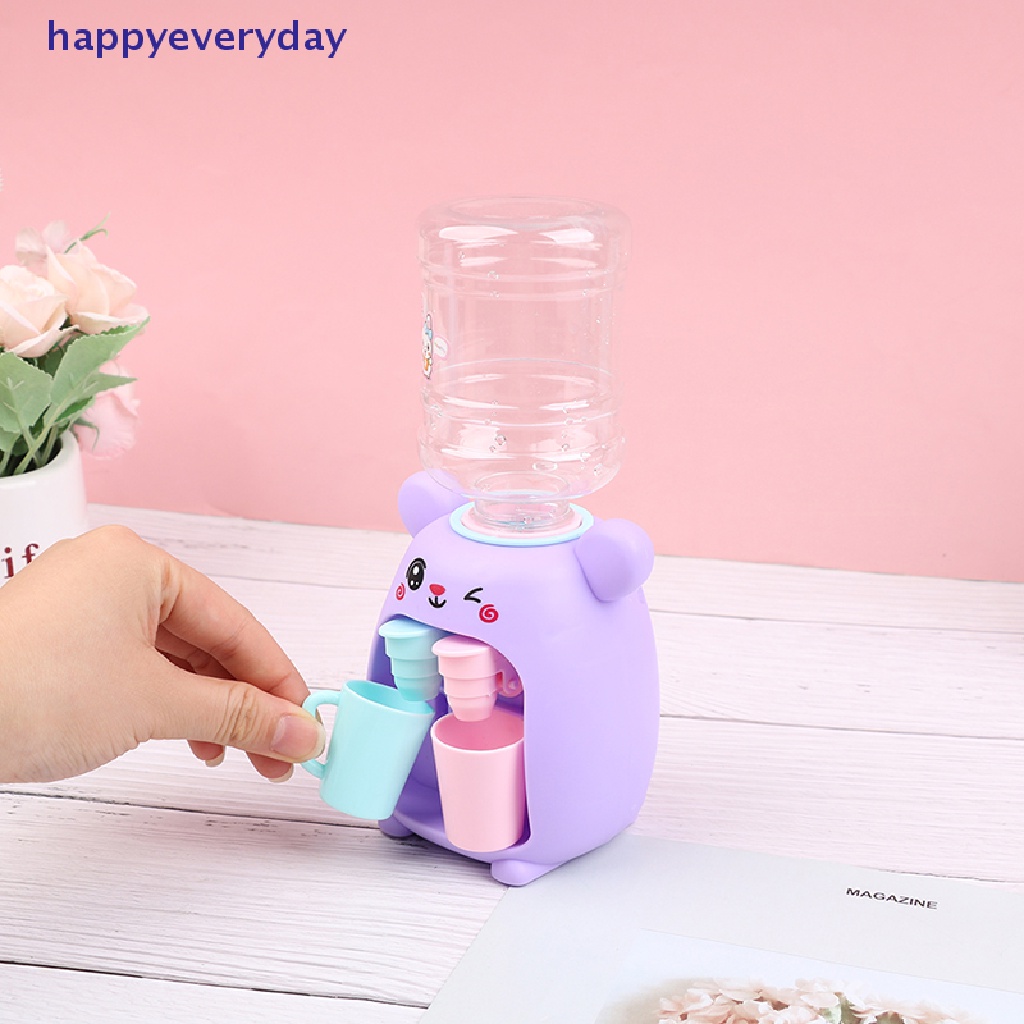 [happy] Dispenser Air Mini Untuk Mainan Anak Jus Air Minum Air Mancur Simulasi [ID]