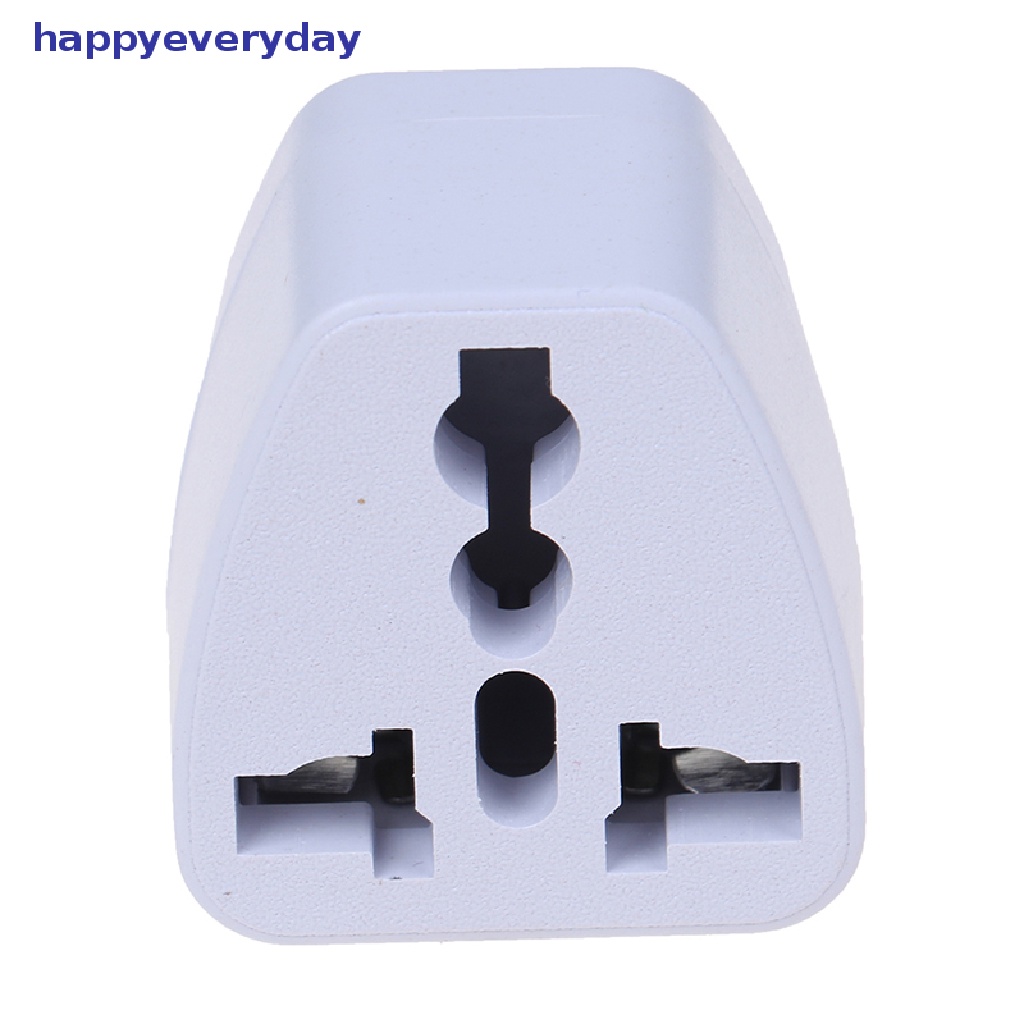 [happy] Universal EU UK AU to US USA AC Travel Colokan Listrik Adapter Outlet Converter [ID]