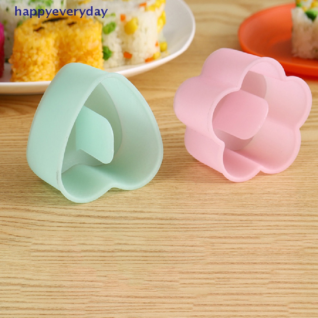 [happy] 1pc Kartun Nasi Bola Cetakan Sushi Roll Rice Ball Bento Press Mold DIY Tools [ID]