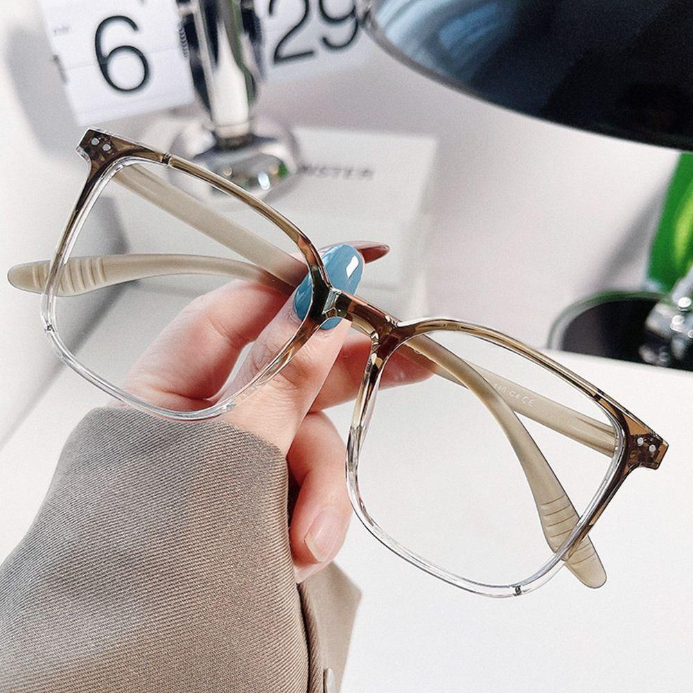 R-flower Anti-Blue Light Kacamata Pria Wanita Portable Pelindung Mata Ultra Light Frame