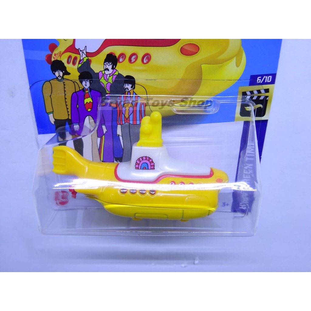 Hot Wheels The Beatles Yellow Submarine Kuning