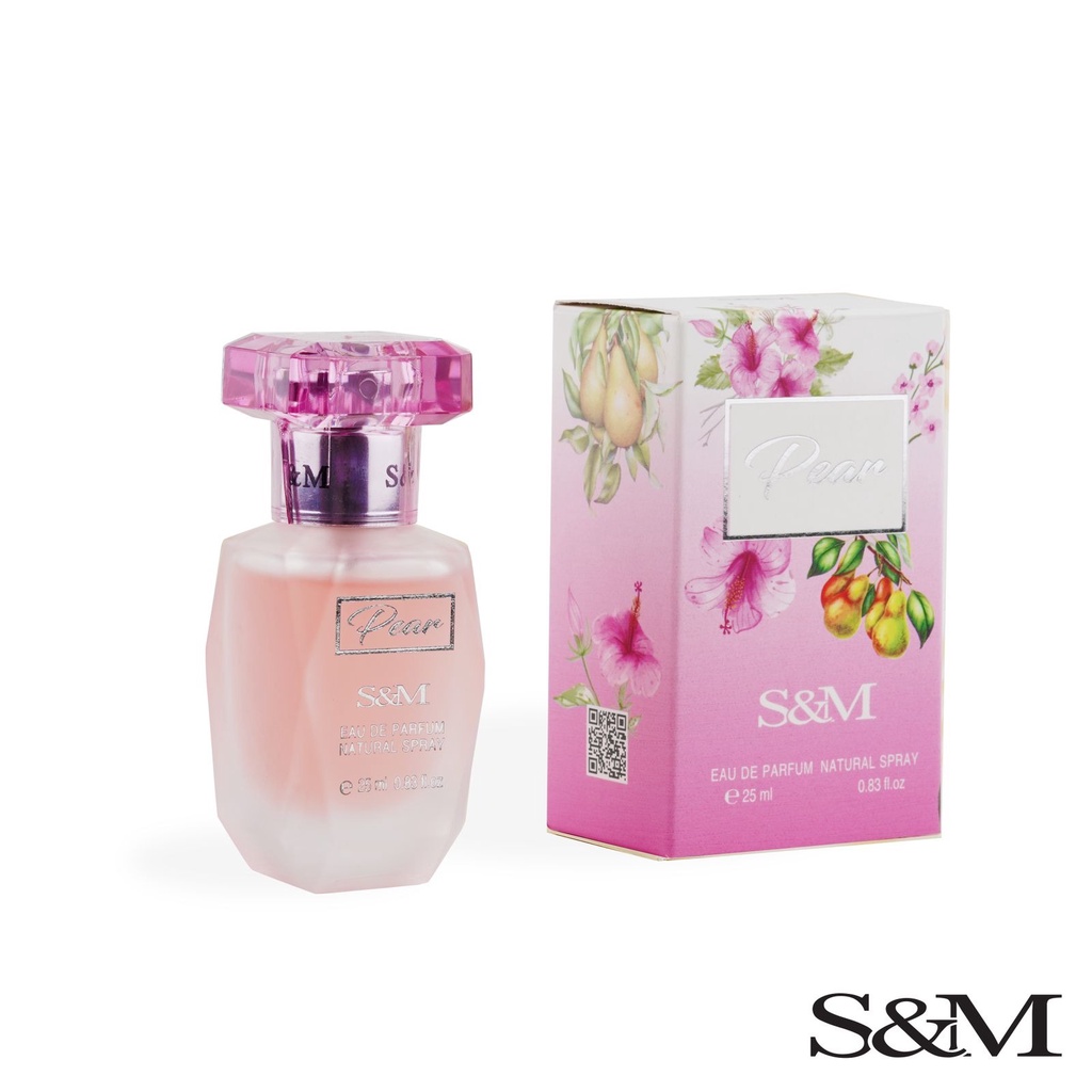 S&amp;M Eau De Parfum Pear 25ml