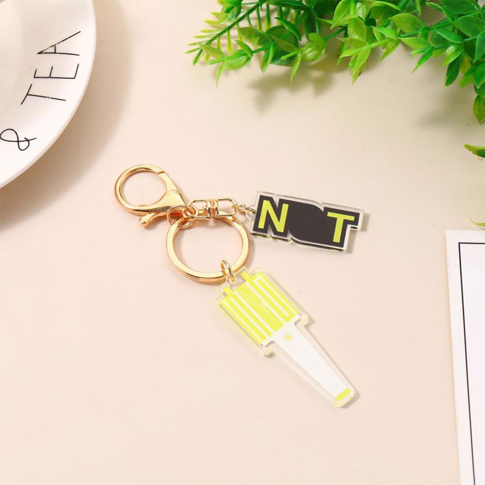 Timekey Gantungan Kunci Akrilik Liontin BTS Blackpink Seventeen Straykids Exo Nct Got7 Key Ring Dekorasi Fans Collection DGA1 Blackpink