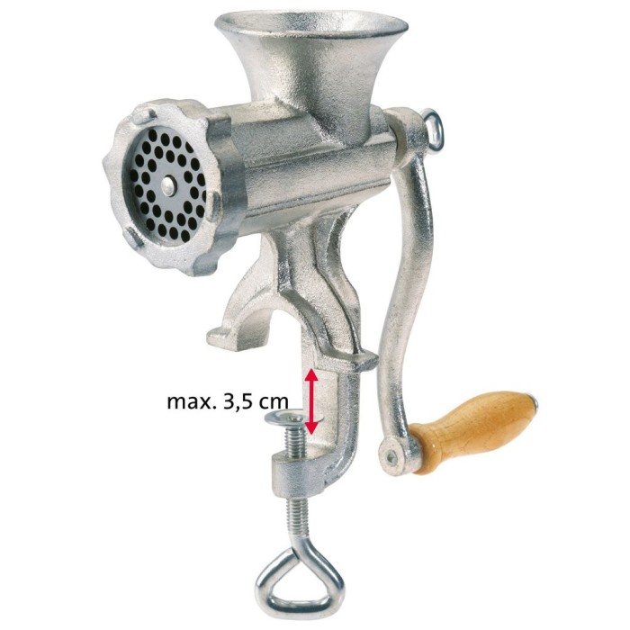 Mesin Penggiling Giling Daging Jepit Meja Meat Grinder Mincer No 10