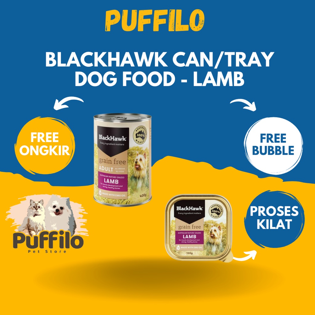 BLACKHAWK CAN/TRAY DOG FOOD