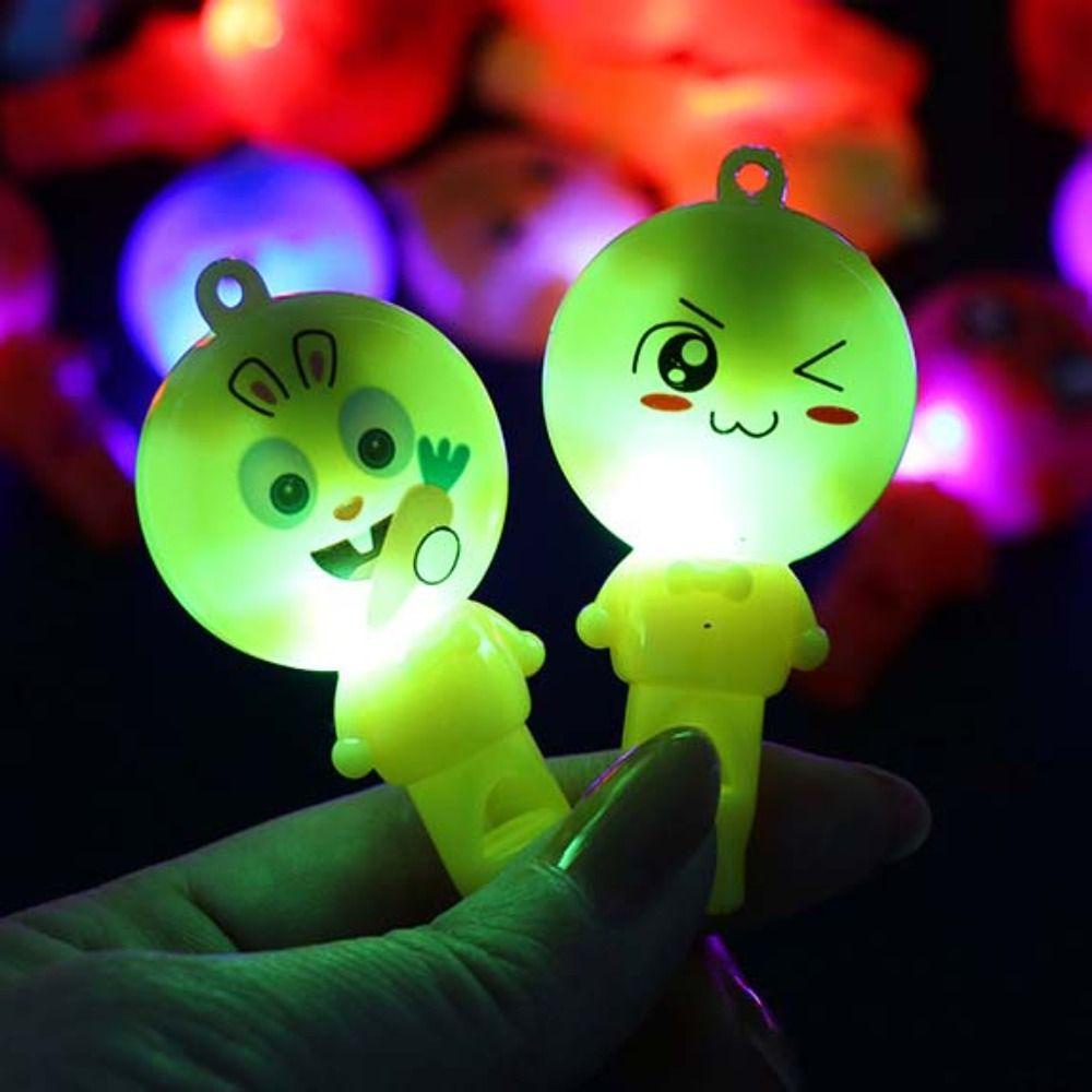 Mxbeauty Ekspresi Peluit Mainan Pesta Nikmat Perlengkapan Pesta Hadiah Anak Kids Anak Kedip Peluit Meriah Dekorasi Glow Whistles Birthday Party Led Light Up Whistle